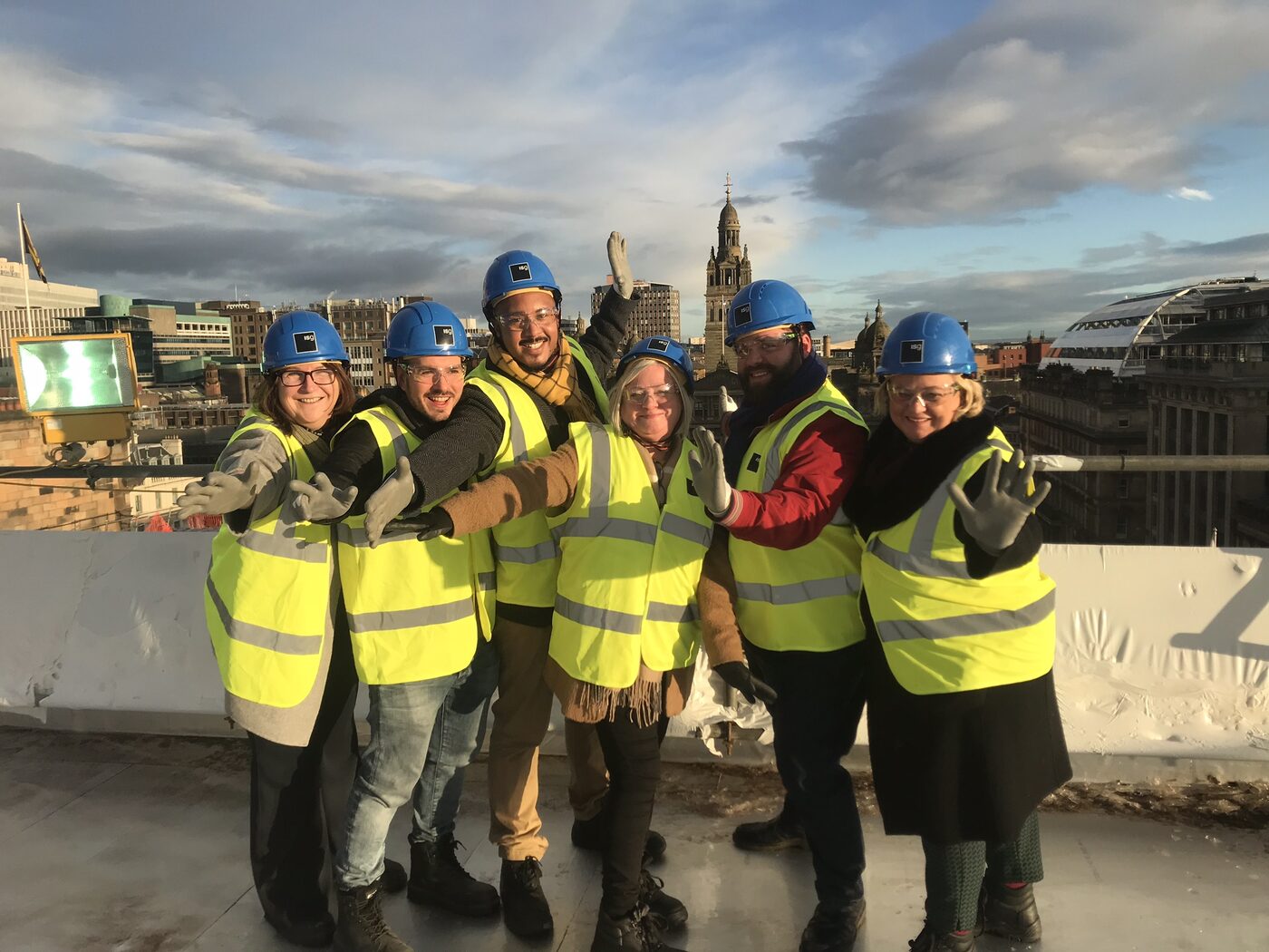 Native topping-out ceremony